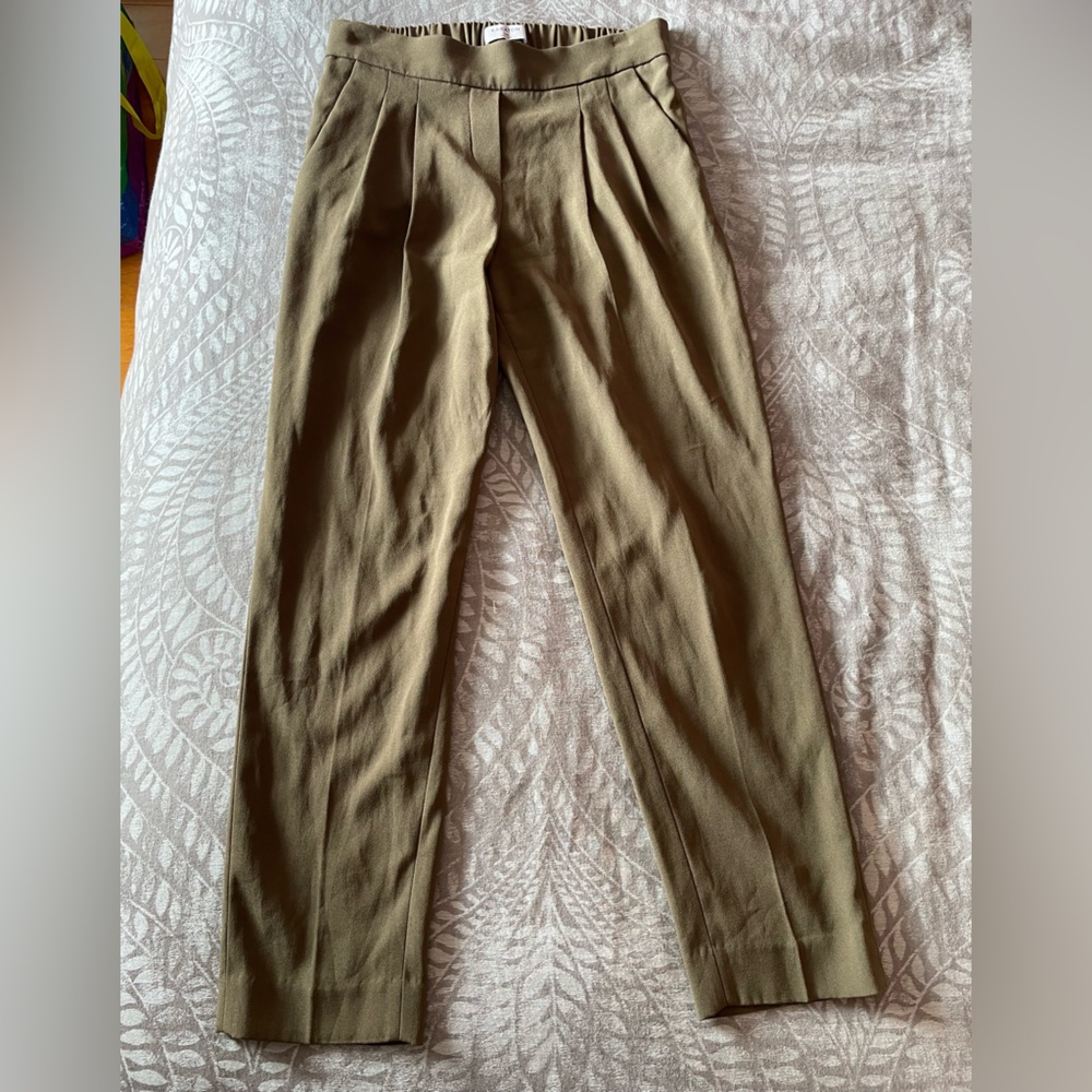 Babaton Khaki Trousers - Picture 3 of 8
